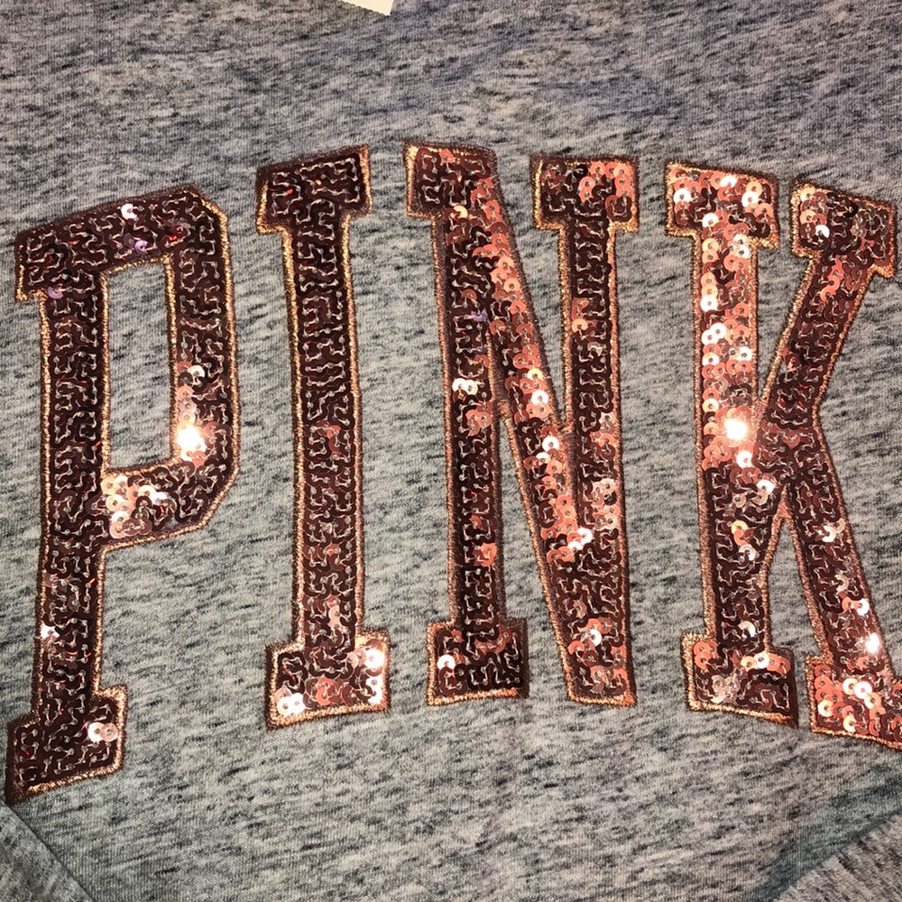 PINK long sleeve with sequins - Picture 3 of 3
